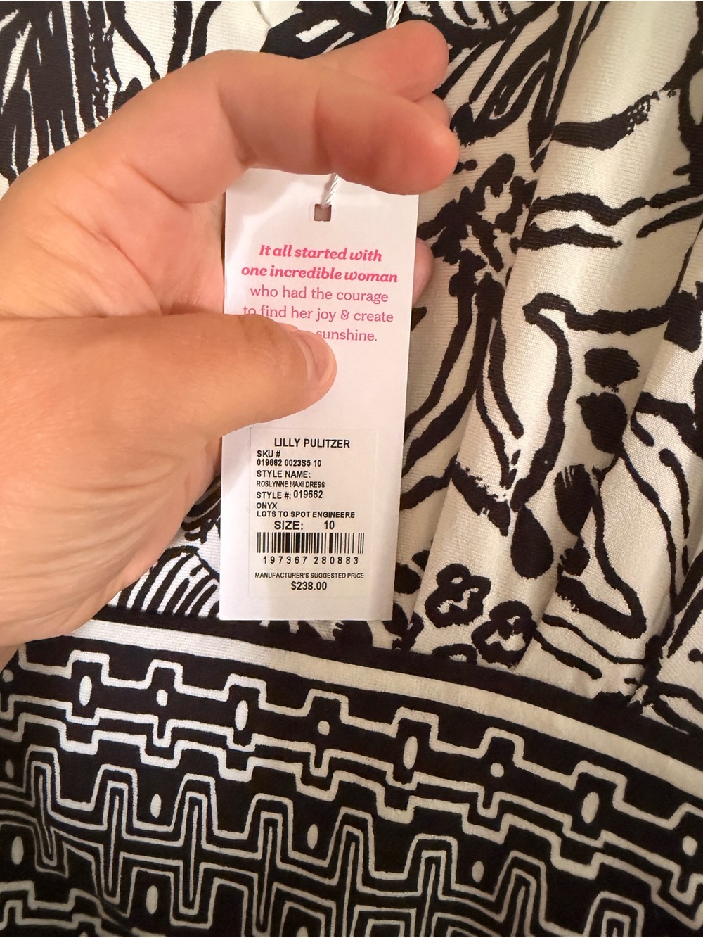 Lilly Pulitzer Roslynne V-Neck Maxi Dress - Picture 8 of 8